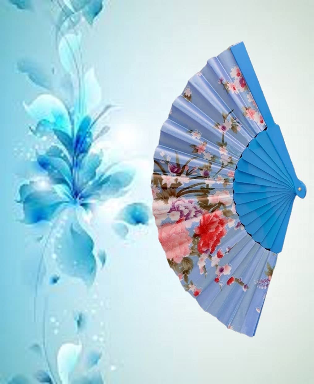 FLOWER HANDHELD FAN FLOWER HANDHELD FAN